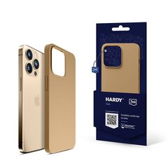 Apple iPhone 14 Pro - 3mk Hardy Silicone MagCase Gold цена и информация | Чехлы для телефонов | kaup24.ee