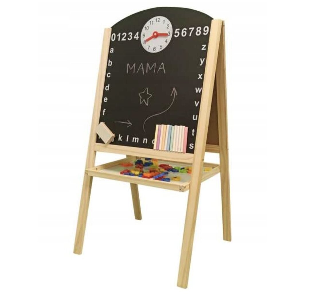 Laste kahepoolne joonestuslaud Leomark, 85x45 cm hind ja info | Kunstitarbed, voolimise tarvikud | kaup24.ee