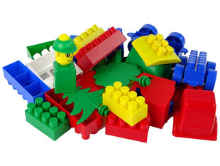 Пластиковый строительный набор K2, маленькие детали, 40 д. цена и информация | Конструкторы и кубики | kaup24.ee