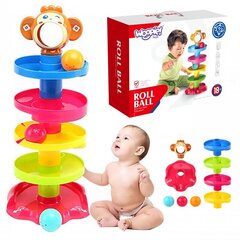 Woopie palli rööbastee komplekt цена и информация | Игрушки для малышей | kaup24.ee