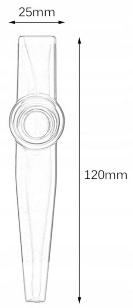 Muusikariist Kazoo hind ja info | Puhkpillid | kaup24.ee