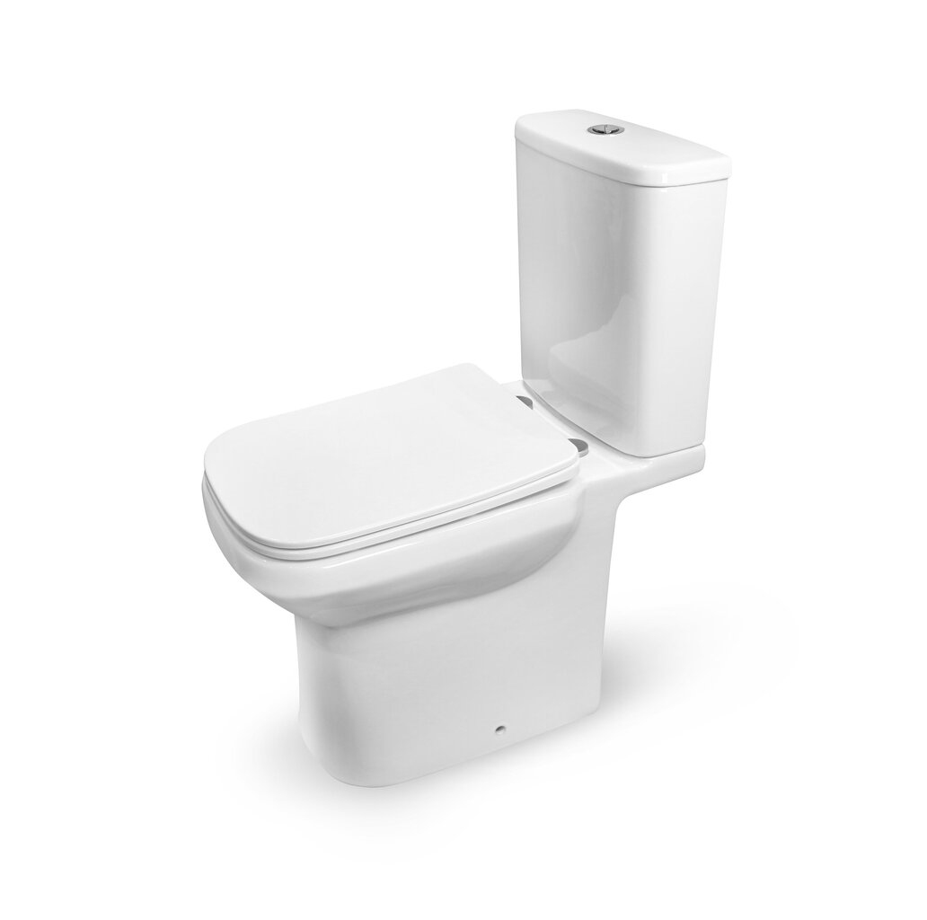 WC-pott Vento Bergen, tahavooluga 3/6l, Duroplast Soft Close hind ja info | WС-potid | kaup24.ee