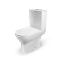 WC-pott Vento Norberg, tahavooluga 3/6l, Duroplast Soft Close цена и информация | Унитазы | kaup24.ee
