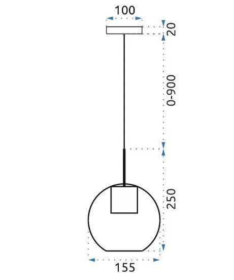 Ripplamp APP686-1CP hind ja info | Rippvalgustid | kaup24.ee