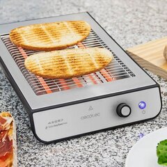 Тостер Cecotec Turbo EasyToast 900W Нержавеющая сталь 900 W цена и информация | Тостеры | kaup24.ee