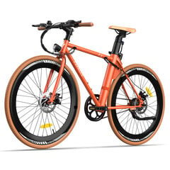 Электровелосипед Fafrees F1-38C, 27", оранжевый, 250Вт, 8.7Ач цена и информация | Электровелосипеды | kaup24.ee
