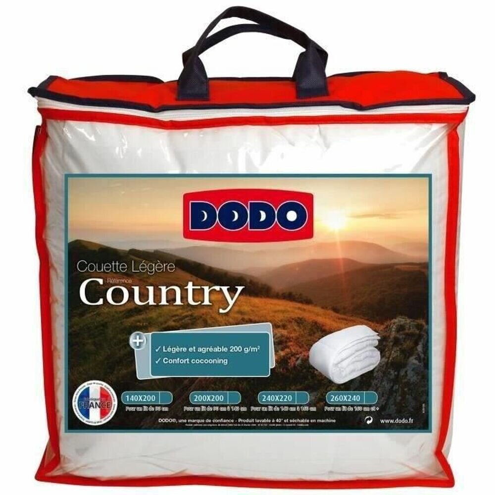 Tekk Dodo Country Valge (140 x 200 cm) hind ja info | Tekid | kaup24.ee