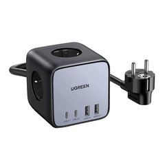 Adapter Ugreen Power Strip CD268, 65W, 1,8 m hind ja info | Pikendusjuhtmed, kaablid | kaup24.ee