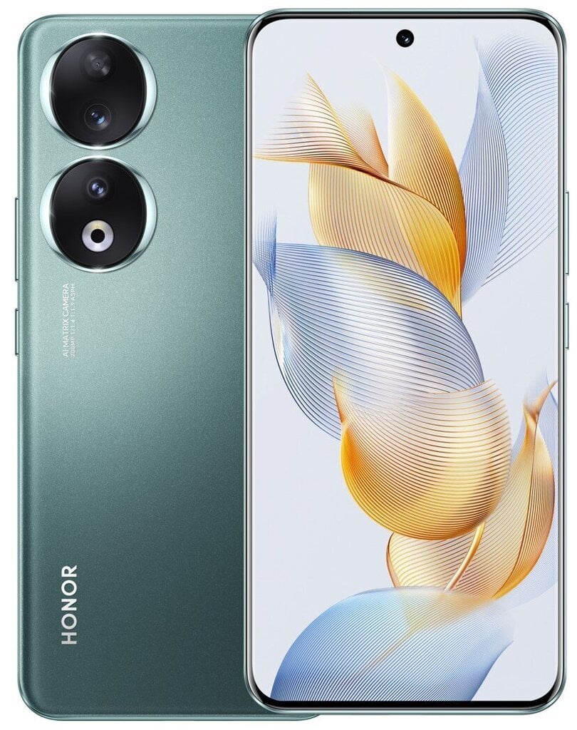 Honor 90 5G 12/512GB 5109ATQN Emerald Green цена и информация | Telefonid | kaup24.ee