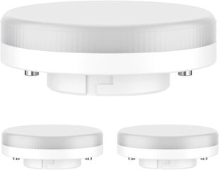 Светодиодные лампы, теплый белый (2700K) LEDSCOM.DE GX53  цена и информация | Монтируемые светильники, светодиодные панели | kaup24.ee