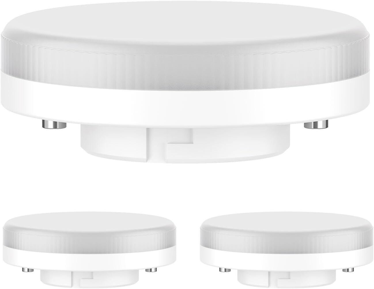 GX53 LED pirn, soe valge 3 tk. цена и информация | Süvistatavad ja LED valgustid | kaup24.ee