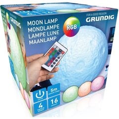 Декоративная лунная лампа 11,5 см RGB цена и информация | Настольные лампы | kaup24.ee