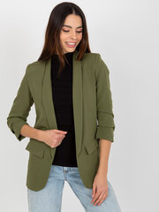 Женское ярко-зеленое пальто-пиджак цена и информация | Женские пиджаки | kaup24.ee