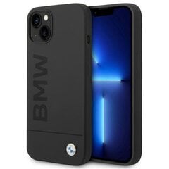 Etui BMW BMHMP14SSLBLBK iPhone 14 6,1" czarny|black hardcase Silicone Signature Logo Magsafe цена и информация | Чехлы для телефонов | kaup24.ee