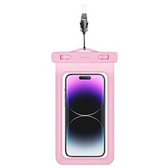 USAMS Etui wodoodporne 7" YD011 różowy|pink 7FSD1103 цена и информация | Чехлы для телефонов | kaup24.ee