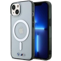 Etui BMW BMHMP14MHCRS iPhone 14 Plus 6.7" transparent hardcase Silver Ring MagSafe цена и информация | Чехлы для телефонов | kaup24.ee