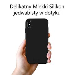 Чехол Mercury "Silicone Case" для Apple iPhone 14, чёрный цена и информация | Чехлы для телефонов | kaup24.ee