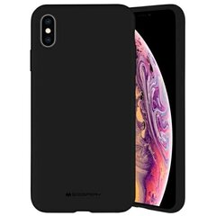 Чехол Mercury "Silicone Case" для Apple iPhone 14, чёрный цена и информация | Чехлы для телефонов | kaup24.ee