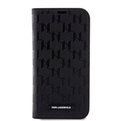 Karl Lagerfeld PU Saffiano Monogram Book Case for iPhone 13 Pro Black цена и информация | Чехлы для телефонов | kaup24.ee