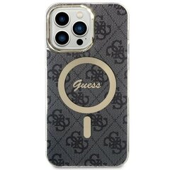 Guess GUHMS23MH4STK S23+ S916 czarny|black hardcase 4G MagSage цена и информация | Чехлы для телефонов | kaup24.ee