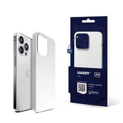 Apple iPhone 13 Pro Max - 3mk Hardy Silicone MagCase Silver-White цена и информация | Чехлы для телефонов | kaup24.ee