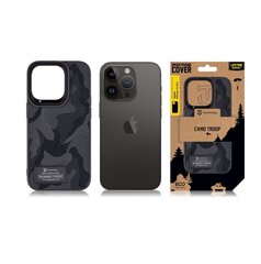 Tactical Camo Troop Cover for Apple iPhone 13 Black цена и информация | Чехлы для телефонов | kaup24.ee
