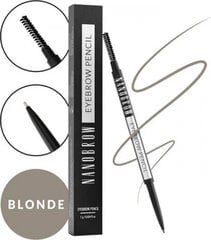 Kulmupliiats Nanobrow 2-in-1 Blonde (1 ml) hind ja info | Ripsmetušid, lauvärvid, silmapliiatsid, seerumid | kaup24.ee