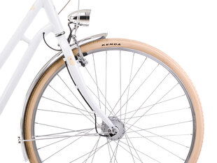Городской велосипед Romet Luiza Classic 28" 2023, белый цвет цена и информация | Велосипеды | kaup24.ee