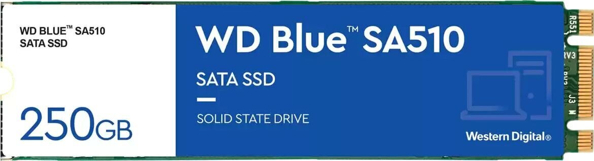 WD Blue SA510 WDS250G3B0B hind ja info | Sisemised kõvakettad (HDD, SSD, Hybrid) | kaup24.ee