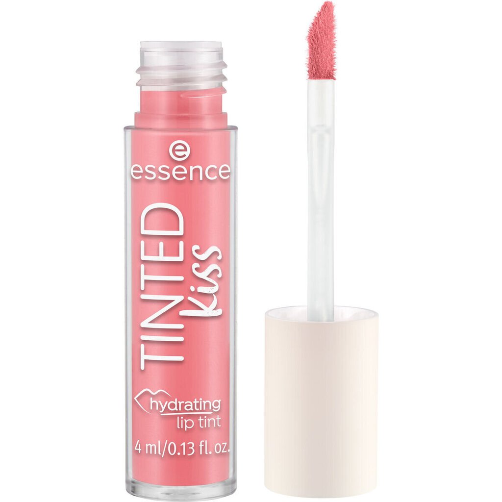 Niisutav huulepulk Essence Tinted Kiss Vedelik Nº 01-pink & fabulous 4 ml hind ja info | Huulepulgad, -läiked, -palsamid, vaseliin | kaup24.ee