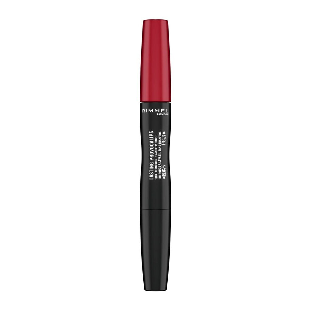 Läikiv huulepulk Rimmel London Lasting Provocalips 740-caught red lipped (2,3 ml) hind ja info | Huulepulgad, -läiked, -palsamid, vaseliin | kaup24.ee