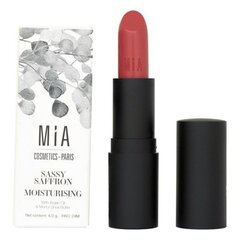 Niisutav huulepulk Mia Cosmetics Paris 511-Sassy Saffron (4 g) hind ja info | Huulepulgad, -läiked, -palsamid, vaseliin | kaup24.ee