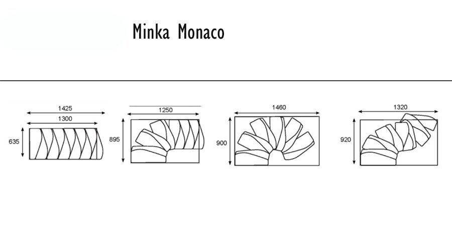 Moodul trepp Monaco Minka, Hõbe / Pöök, komplekti kõrgus: 294 cm hind ja info | Trepid | kaup24.ee