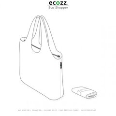 Сумка для покупок Ecozz 115 цена и информация | Сумки для покупок | kaup24.ee
