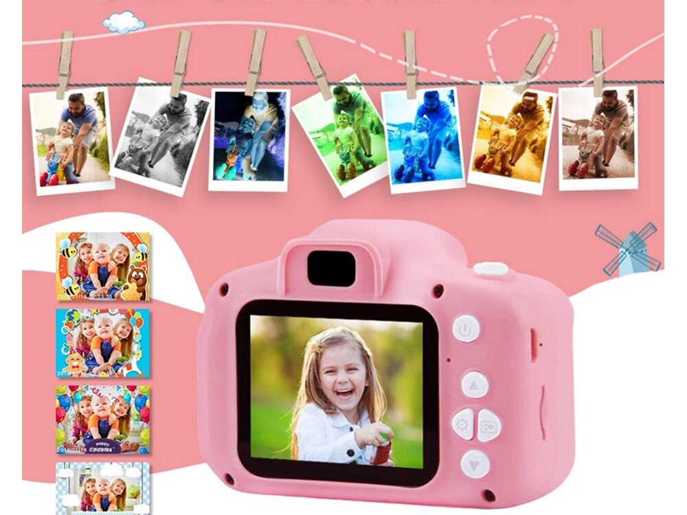 Verk Group Kids, roosa hind ja info | Fotoaparaadid | kaup24.ee