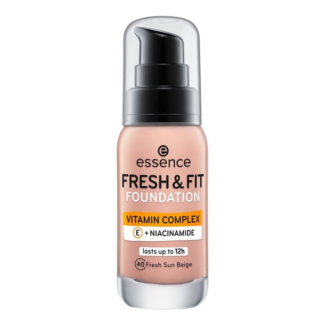 Jumestuskreem Essence Fresh & Fit 40-fresh sun beige (30 ml) цена и информация | Jumestuskreemid, puudrid | kaup24.ee