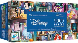 пазл trefl disney's biggest collection uft с постером, 9000 д. цена и информация | Пазлы | kaup24.ee