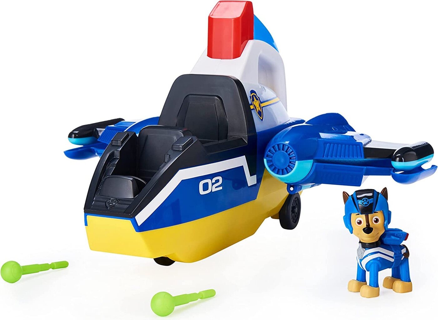 Figuuriga lennuk Deluxe Paw Patrol Chase hind ja info | Poiste mänguasjad | kaup24.ee