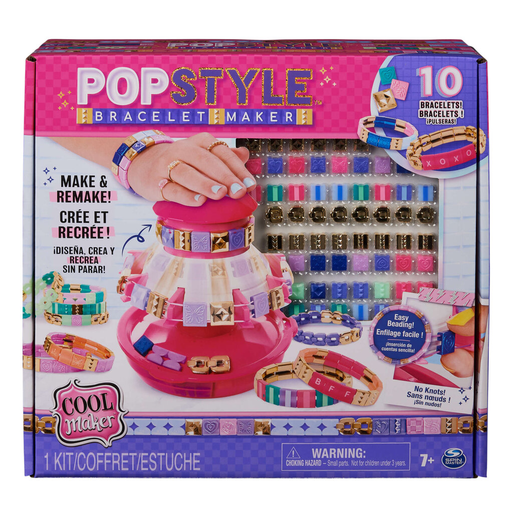 Käevõru Maker Kit Cool Maker Pop Style hind ja info | Tüdrukute mänguasjad | kaup24.ee