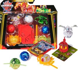 Figuurikomplekt Bakugan Battle Pack Bruiser 2x Dragonoid Hammerhead Nillious цена и информация | Развивающий мелкую моторику - кинетический песок KeyCraft NV215 (80 г) детям от 3+ лет, бежевый | kaup24.ee