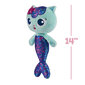 Interaktiivne merineitsi kass SpinMaster Gabi Mermaid Cat House, 35 cm цена и информация | Pehmed mänguasjad | kaup24.ee