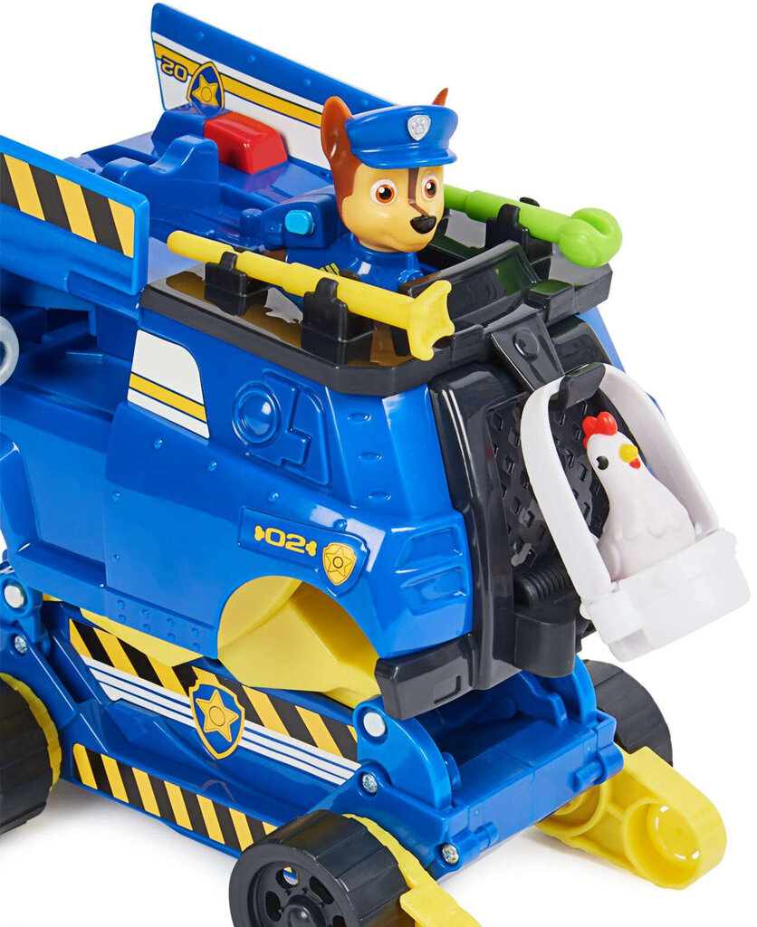 Paw Patrol Rise and Rescue Chase figuur ja muutuv politseiauto hind ja info | Poiste mänguasjad | kaup24.ee