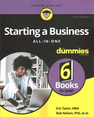 Starting a Business All-in-One For Dummies 3rd edition цена и информация | Книги по экономике | kaup24.ee