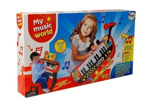 Детское пианино со стулом и микрофоном цена и информация | Развивающие игрушки | kaup24.ee
