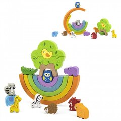 Puidust tasakaalu loovklotsid Viga Toys цена и информация | Развивающие игрушки | kaup24.ee