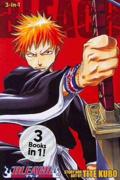 Bleach (3-in-1 Edition), Vol. 1: Includes vols. 1, 2 & 3 hind ja info | Fantaasia, müstika | kaup24.ee