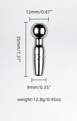Уретральная пробка, 9 мм цена и информация | БДСМ и фетиш | kaup24.ee