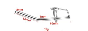 Уретральная пробка, 6 мм цена и информация | БДСМ и фетиш | kaup24.ee