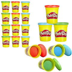 Набор для массы лепки(моделина) Play-Doh разные цвета, 12 шт. цена и информация | Принадлежности для рисования, лепки | kaup24.ee