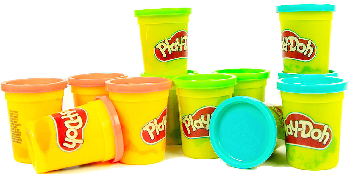 Komplekt 3 kevadist Play-Doh värvi 12 tuubi hind ja info | Kunstitarbed, voolimise tarvikud | kaup24.ee